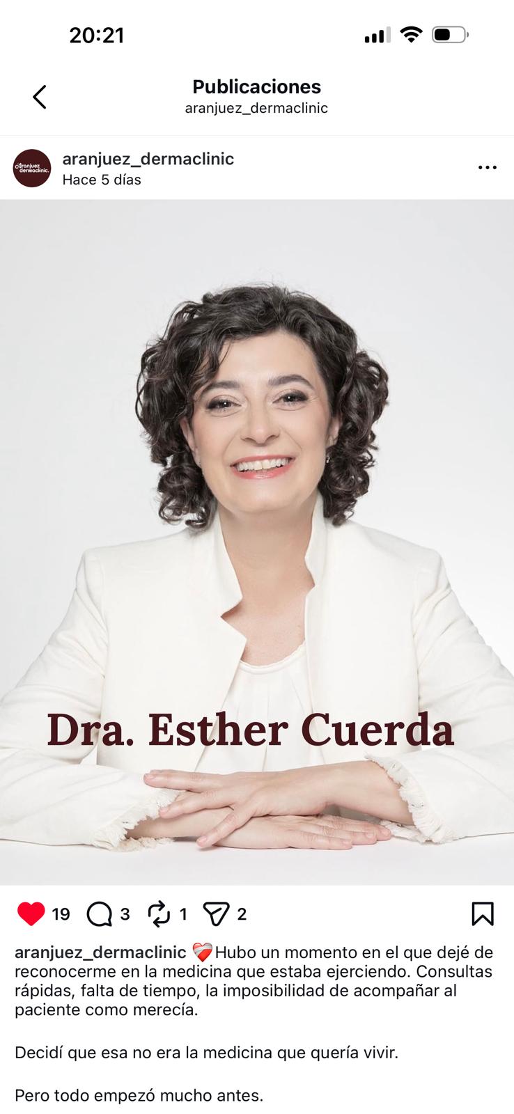 Dra. Esther Cuerda